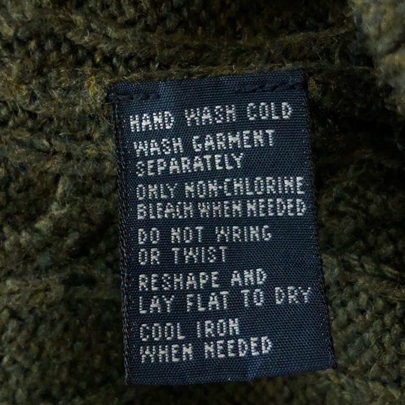 POLO by Ralph Lauren silk cable long sleeve crewneck sweater, size S - Picture 7 of 7